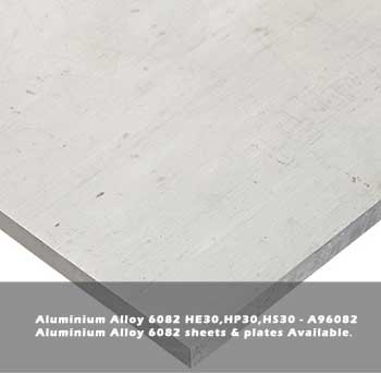 Aluminium 6082  plates