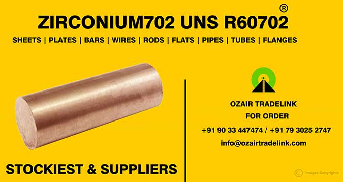 Zirconium702 alloy roundbars